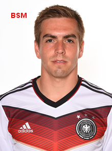 Biodata Philipp Lahm Lengkap, Gelandang bertahan Timnas Jerman