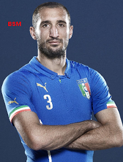 Biodata Giorgio Chiellini Lengkap, Pemain bertahan (Bek kiri) Timnas Italia