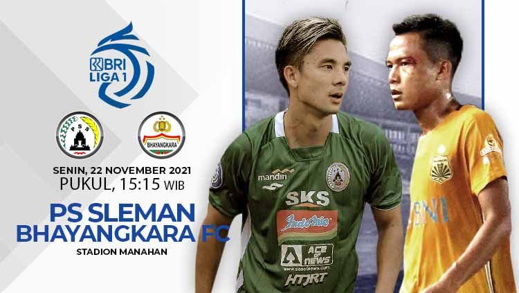 PSS Sleman vs Bhayangkara FC