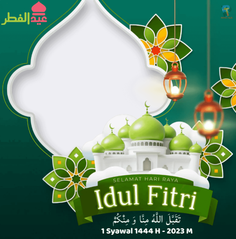 Twibbon Idul Fitri 1444 H tahun 2023