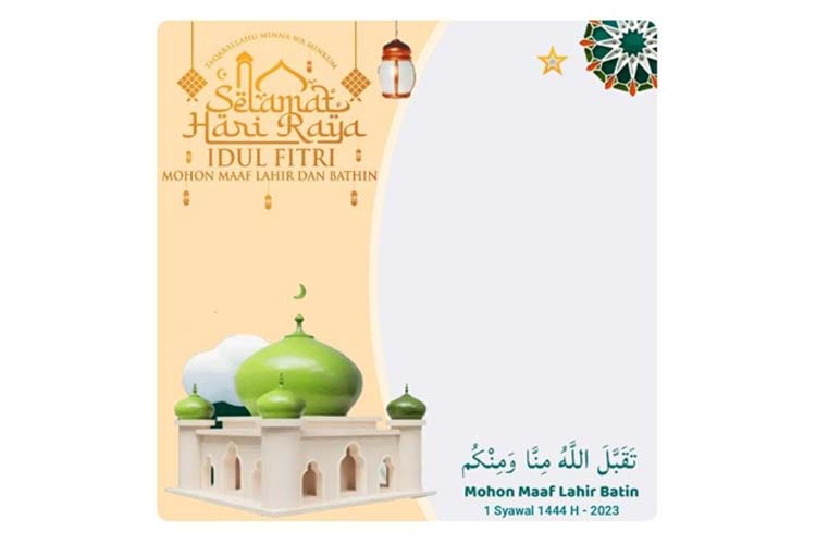 Twibbon Idul Fitri 2023
