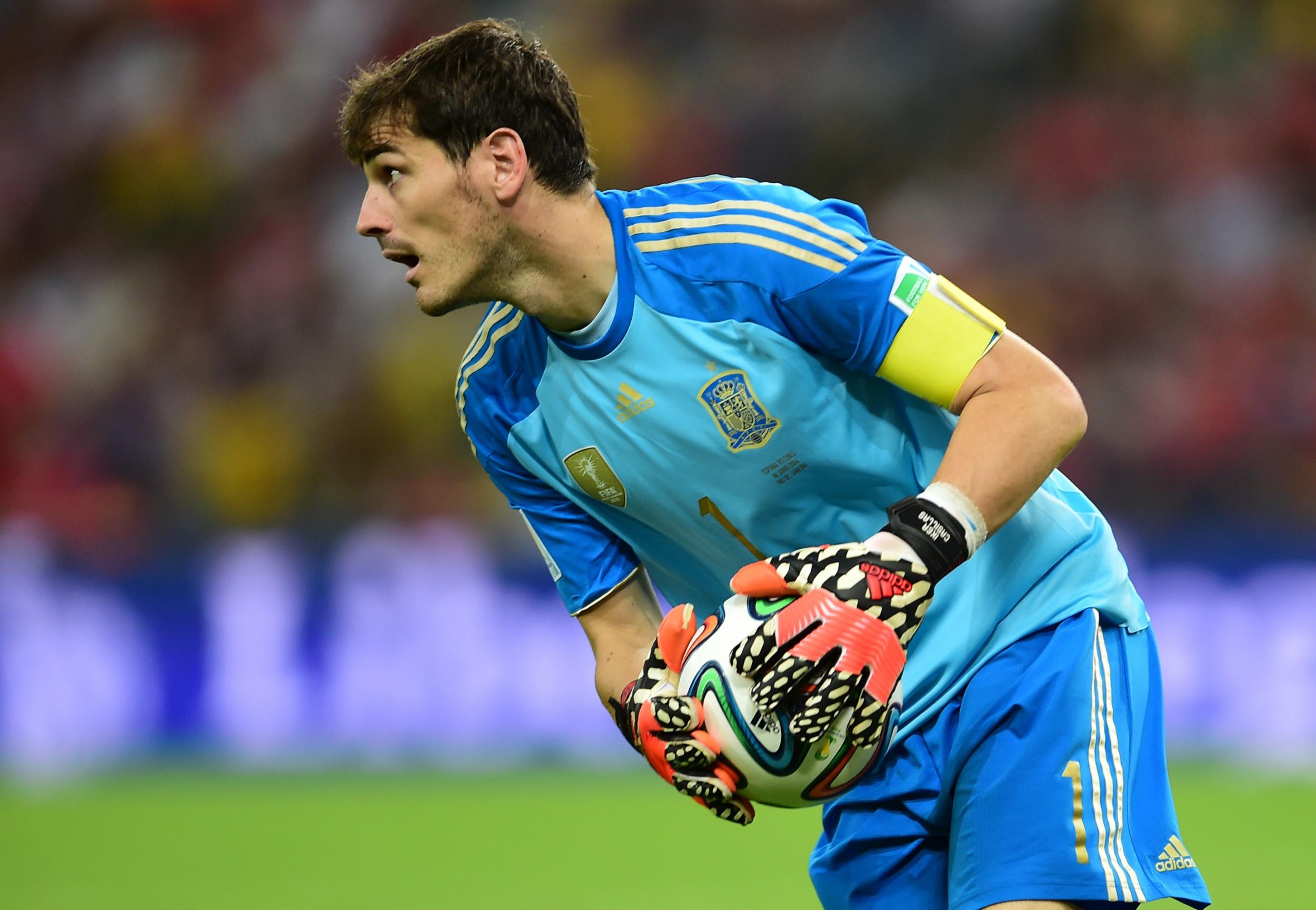 Iker Casillas di Real Madrid